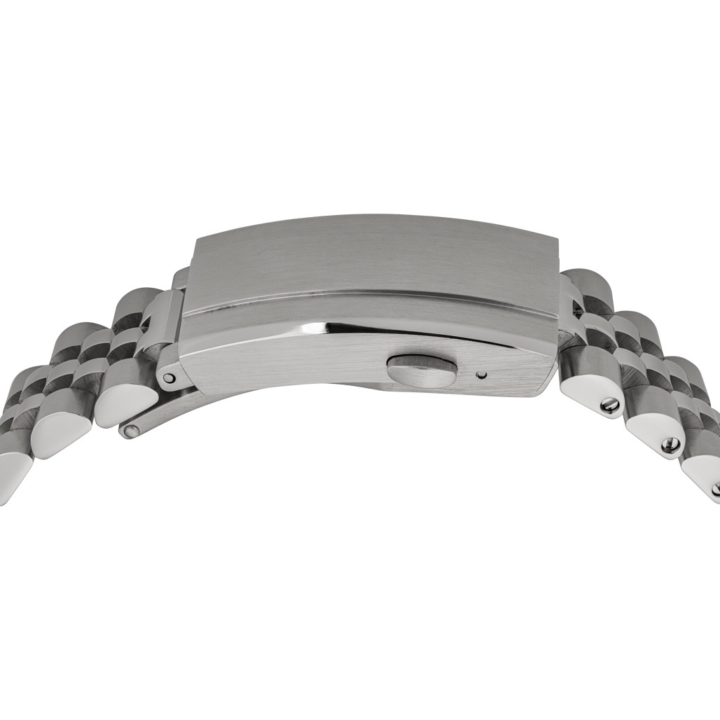 Islander Brushed and Polished Link Watch Bracelet for Bulova Super