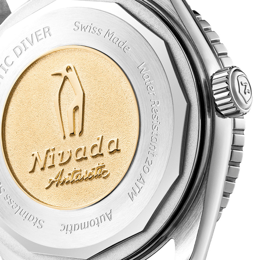 Nivada Grenchen Aquamar Black Dial Watch #32068A04