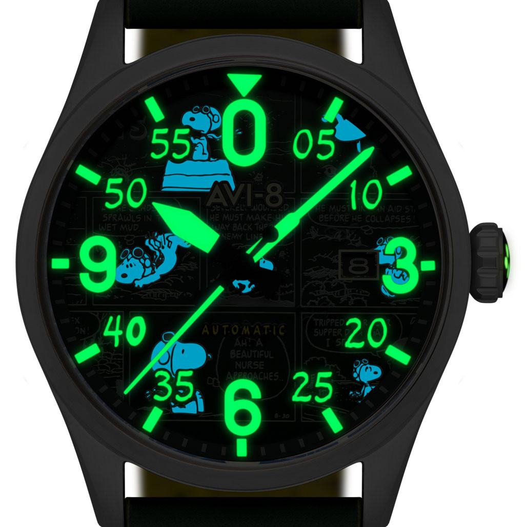 AVI-8 x Peanuts Spitfire Smith Automatic Snoopy Flying Ace #AV-4134-02