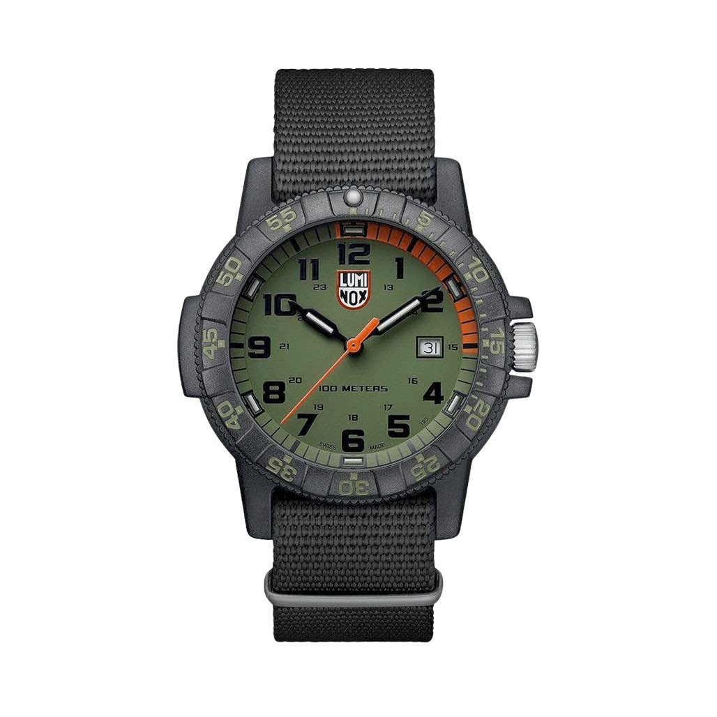 激レア エルムデック 緑 OHIO レアデック Luminox Leatherback Sea Turtle Giant Outdoor Watch 44mm #XS.0337