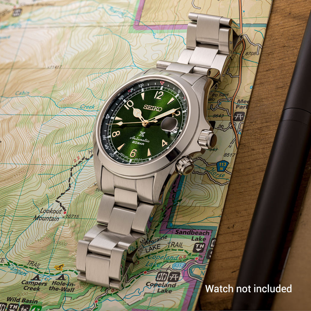 Islander 20mm Brushed Bracelet for Seiko SARB017 and Alpinist