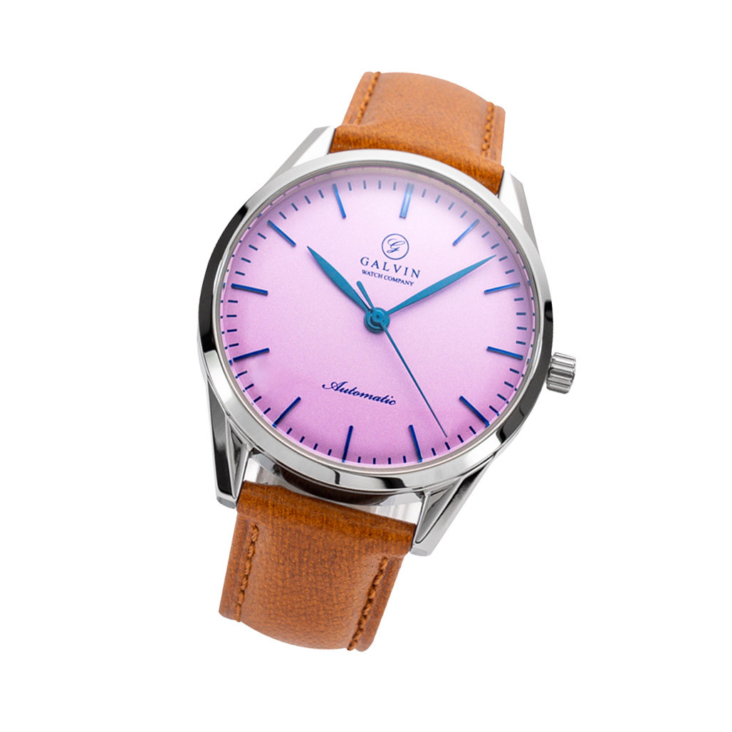 Galvin Alku Lilac on Brown Vegan Leather Strap #GVN-12