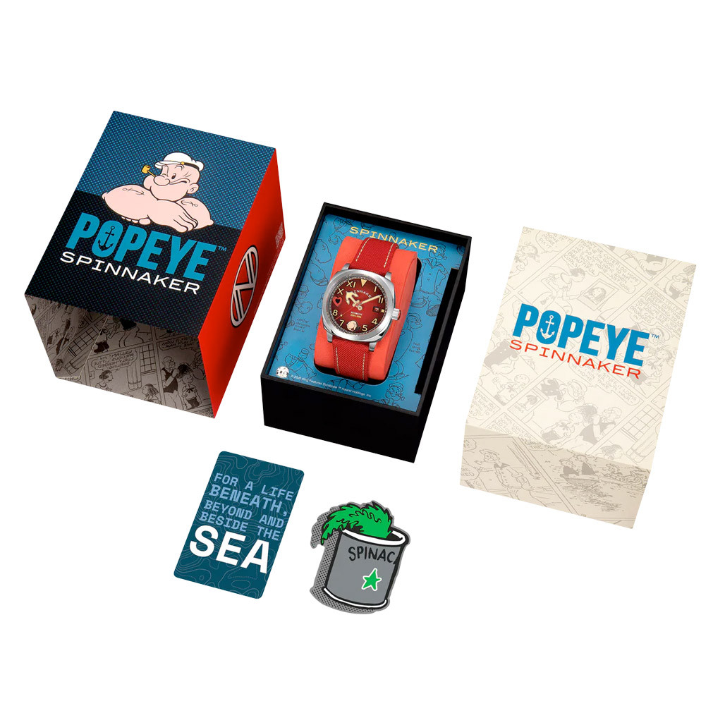Spinnaker Hull California Dial Popeye Sailors and Sweethearts LE