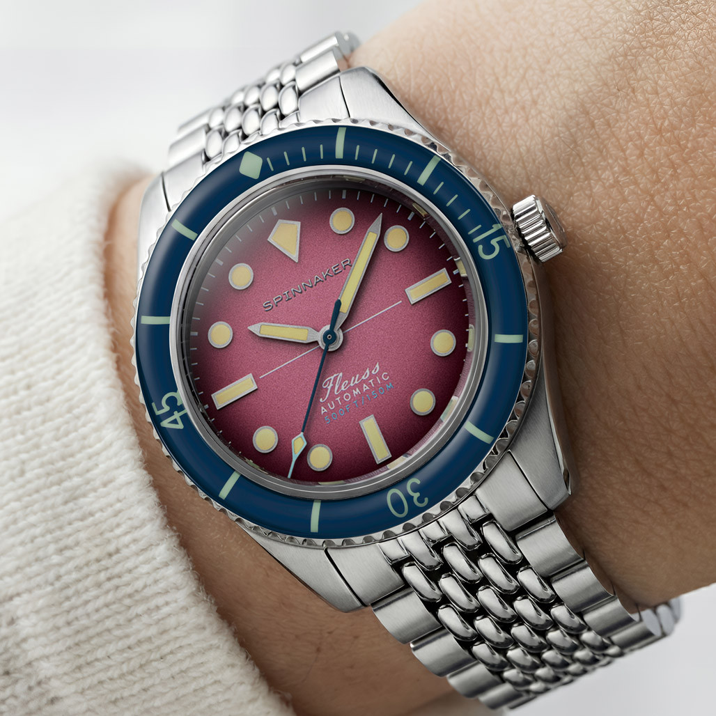 Spinnaker Fleuss 40 Automatic in Purple Haze #SP-5133-AA
