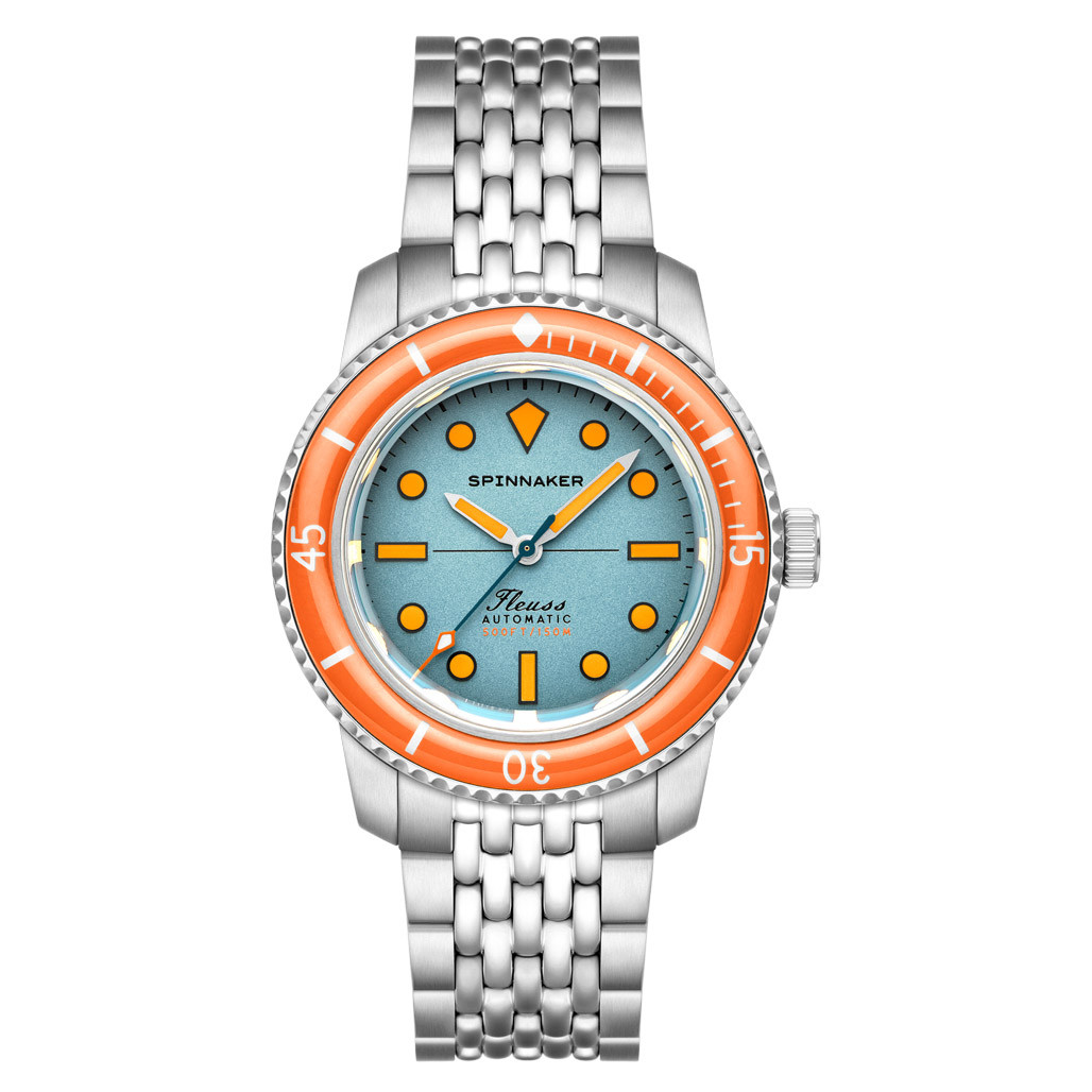 Spinnaker Fleuss 40 Automatic in Teal Mirage #SP-5133-CC