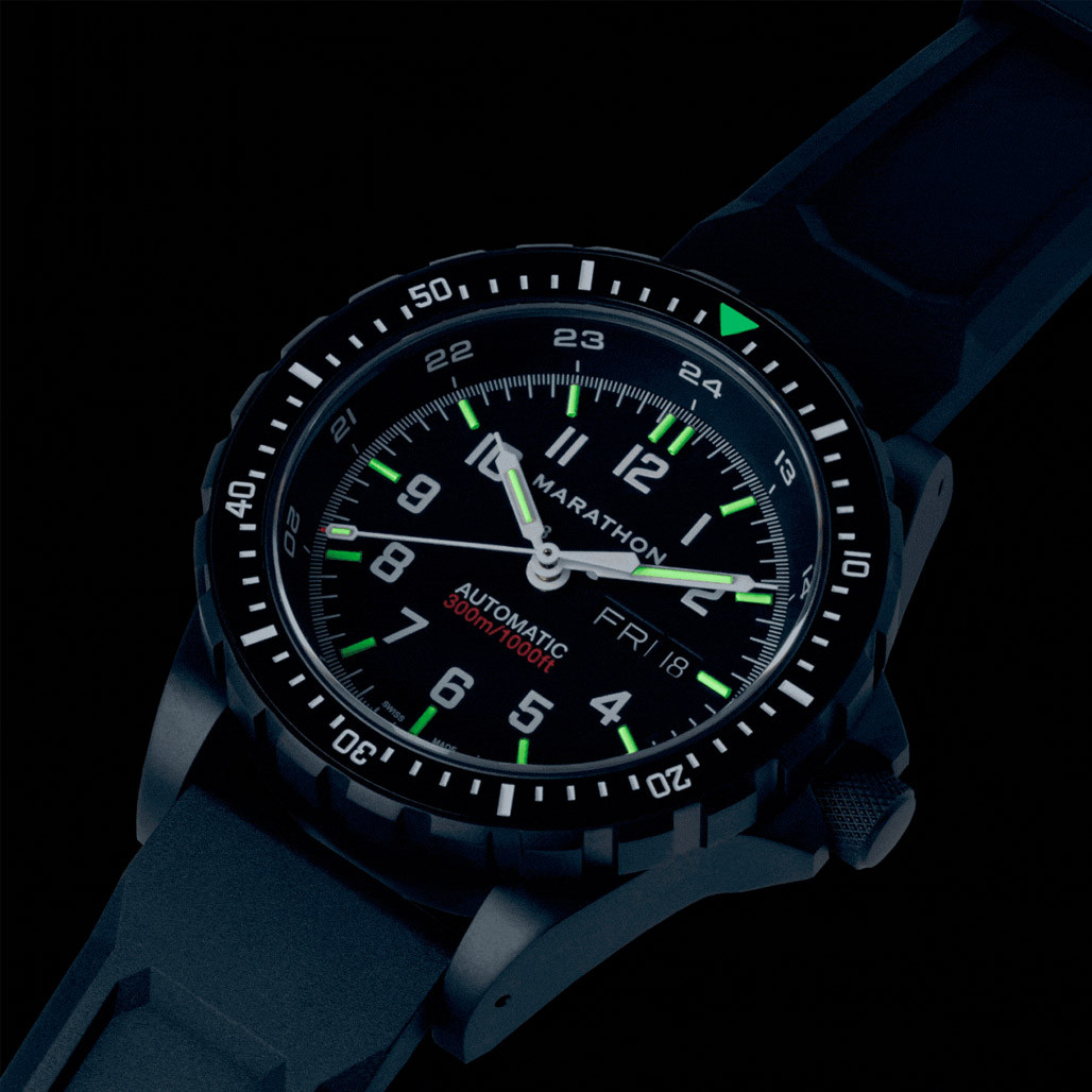 Marathon 46mm Anthracite Jumbo Day-Date Automatic SAR Watch