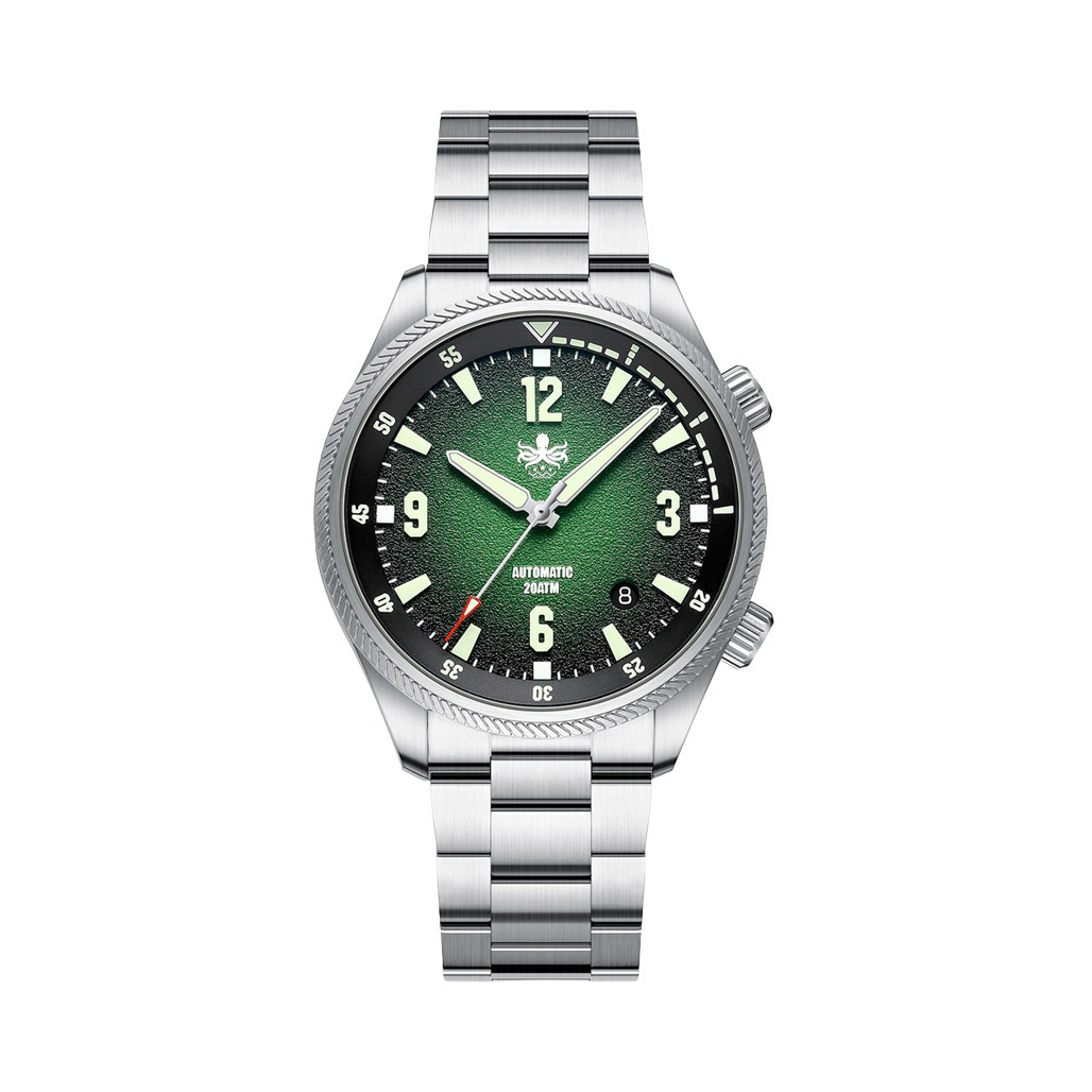Phoibos Storm Corsair Automatic Diver with Green Dial #PY063A Phoibos Storm Corsair Automatic Diver with Green Dial #PY063A