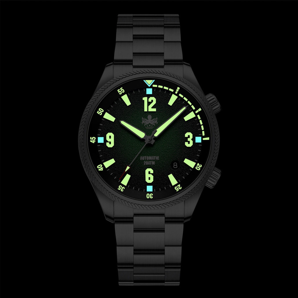 Phoibos Storm Corsair Automatic Diver with Blue Dial #PY063B