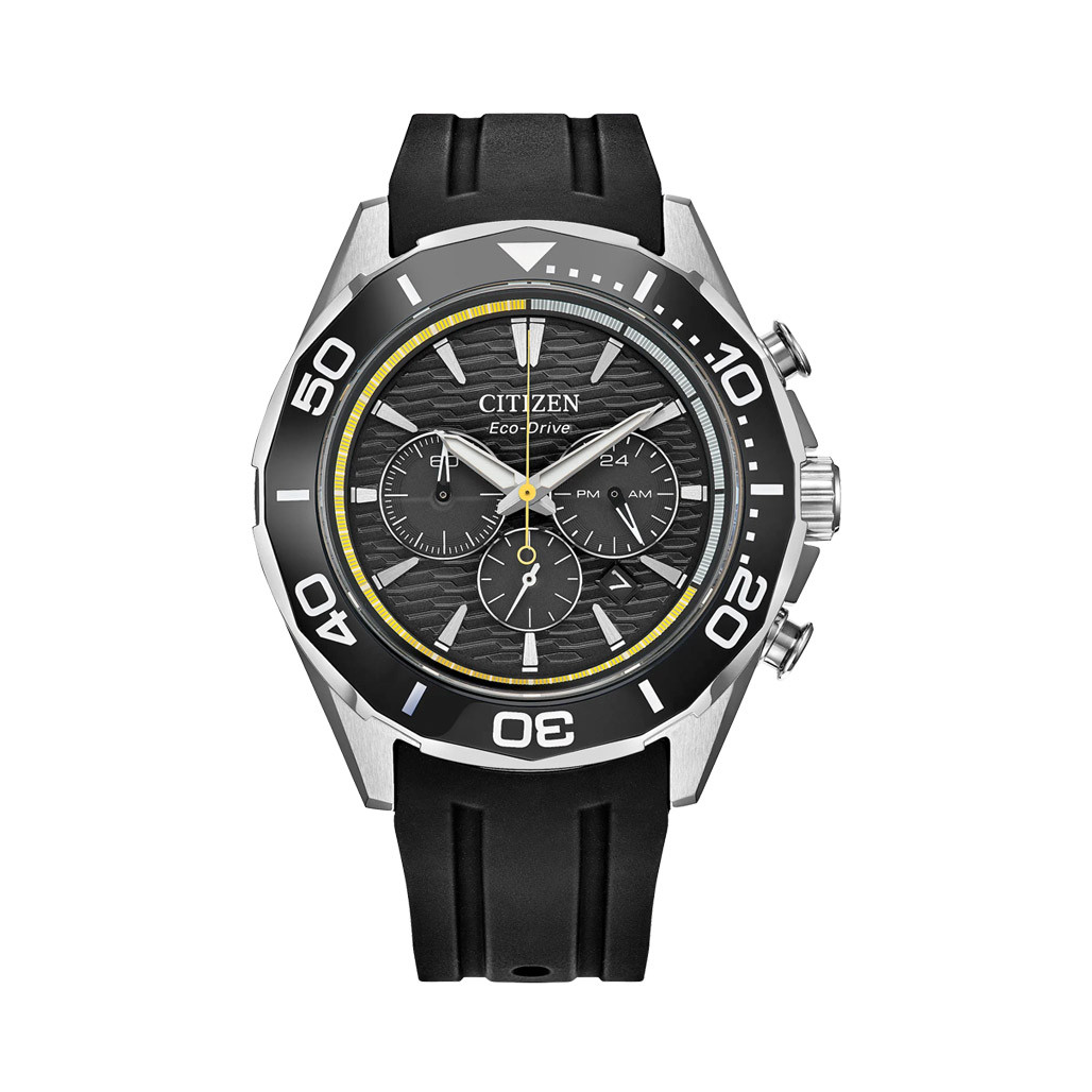 Citizen Endeavor Eco-Drive Chronograph with Black Dial #CA4730-08E