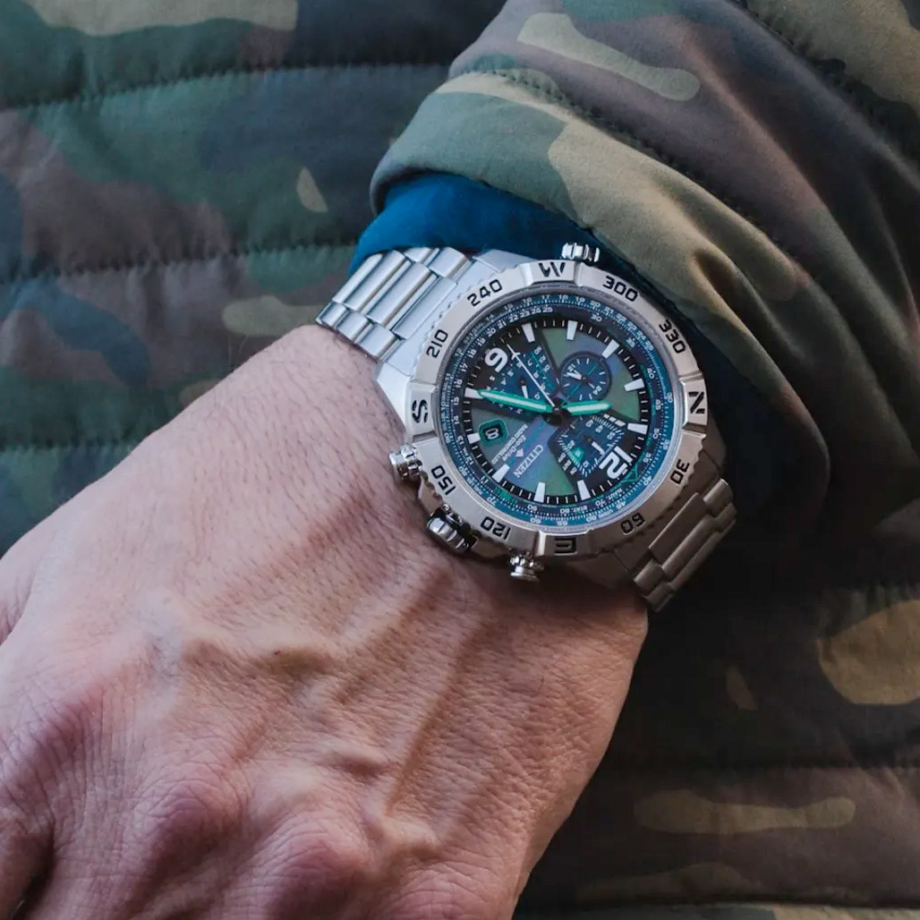 Citizen Eco-Drive Promaster Navihawk A-T Ltd Ed #AT8220-55W