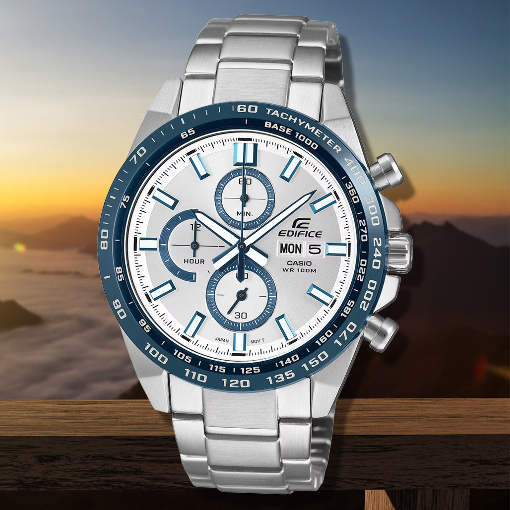 Casio Edifice Men's 12 Hour Chronograph Watch #EFR-574DE-7AV