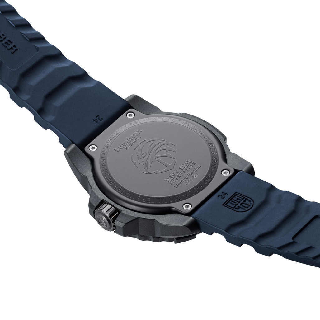 Luminox Navy SEAL Foundation 3500 Military Dive Watch #XS.3505.NSF.N