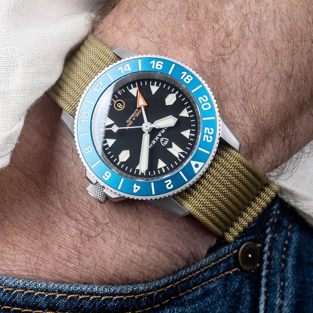 Draken Tugela GMT 'Blue' Dive Watch #DKN-08