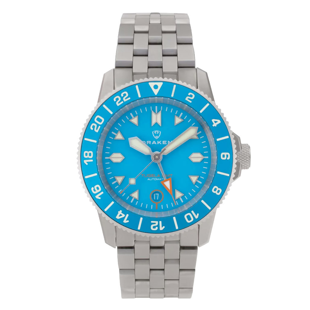 【G.E.M.】プラネタリーテトラペンデュラム Draken Tugela GMT 'Super Blue' Dive Watch #DKN-09