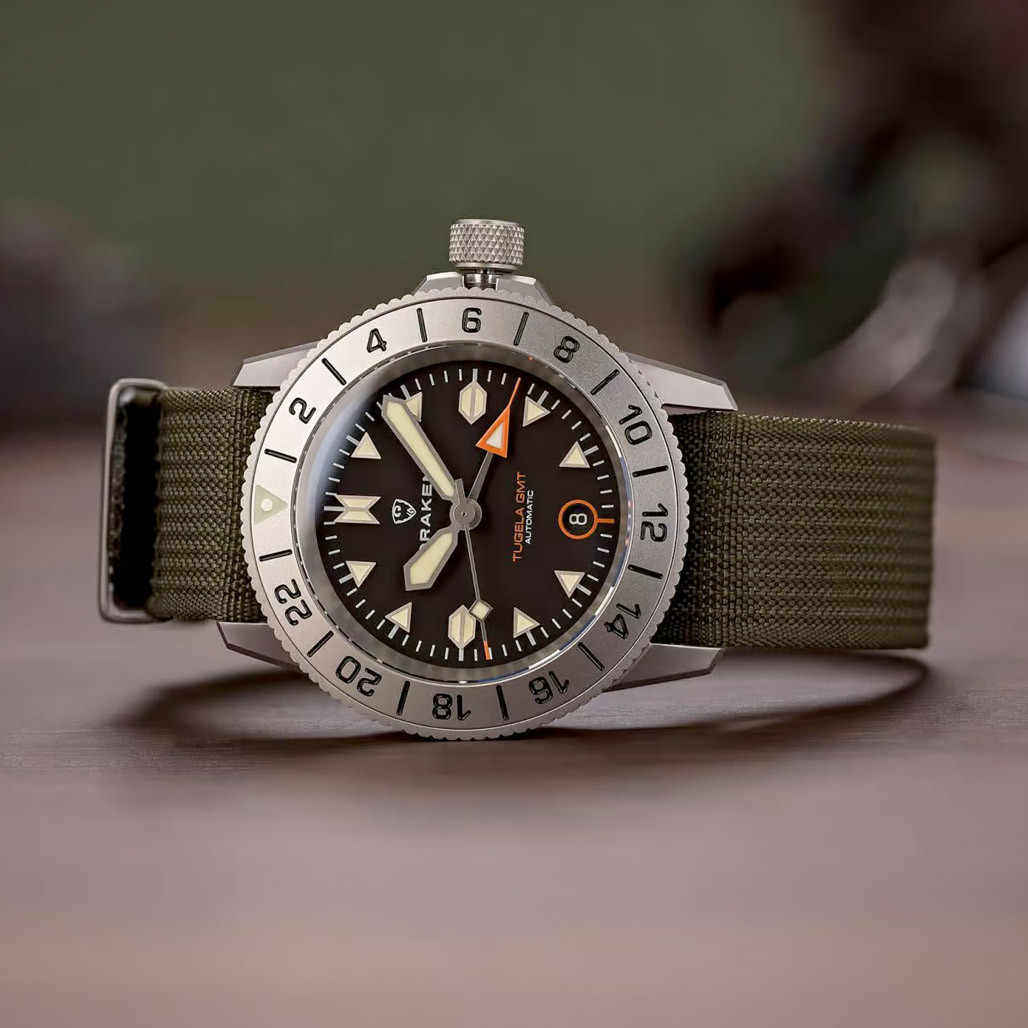 Draken Tugela GMT 'Steel' Dive Watch #DKN-10