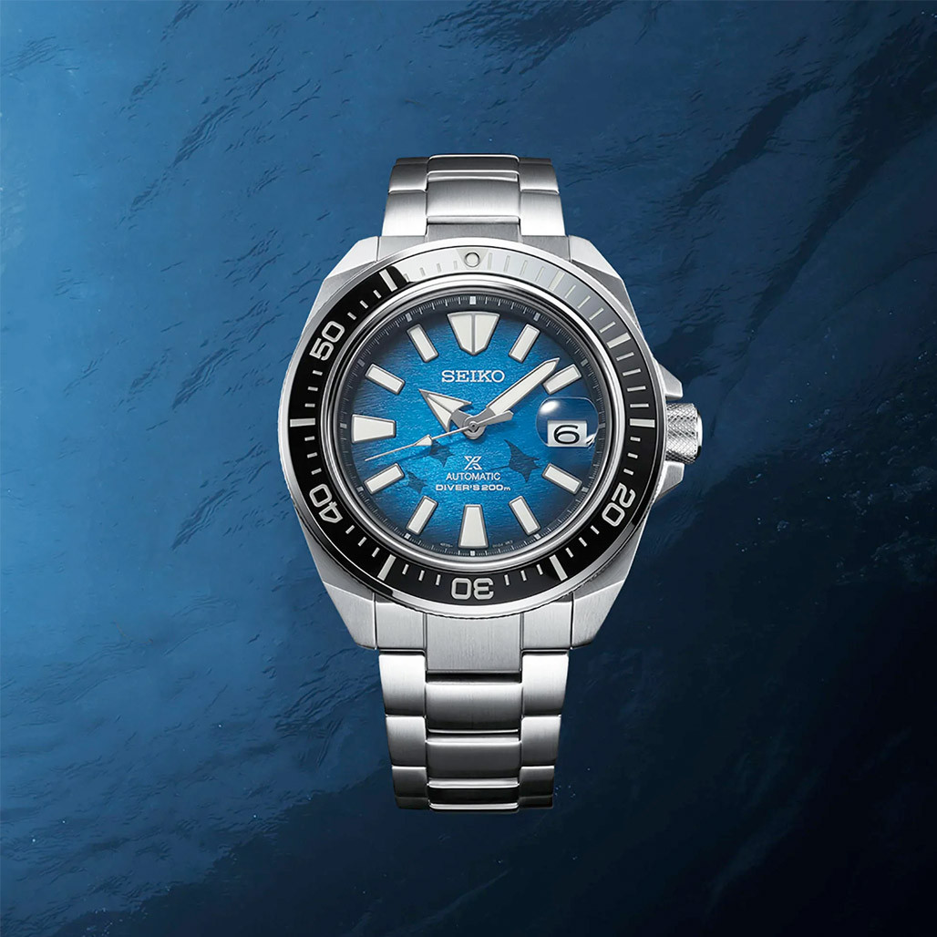 Seiko King Samurai with Manta Ray Dial #SRPE33