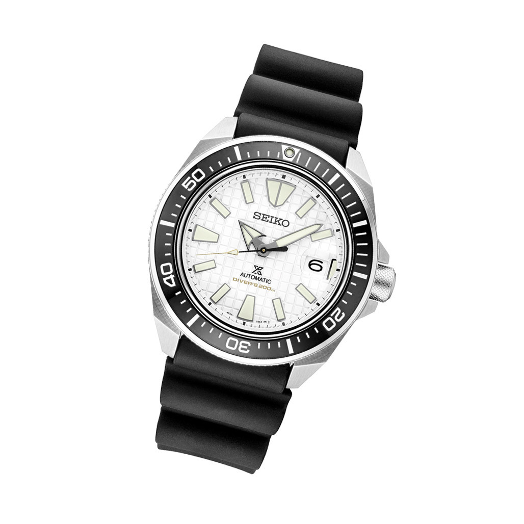 Seiko King Samurai with White Dial #SRPE37
