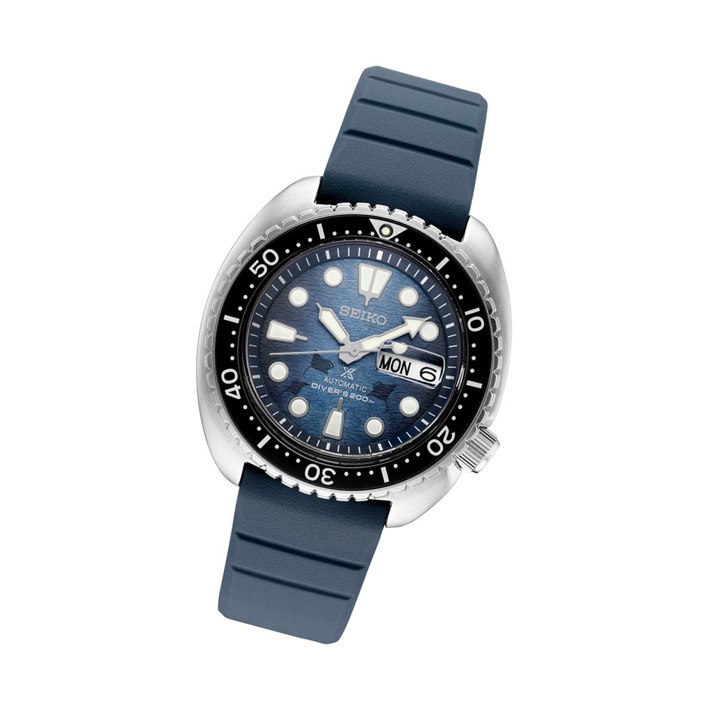 SEIKO PROSPEX キングタートル マンタ TURTLE MANTA Seiko King Turtle with Manta Ray Dial #SRPF77
