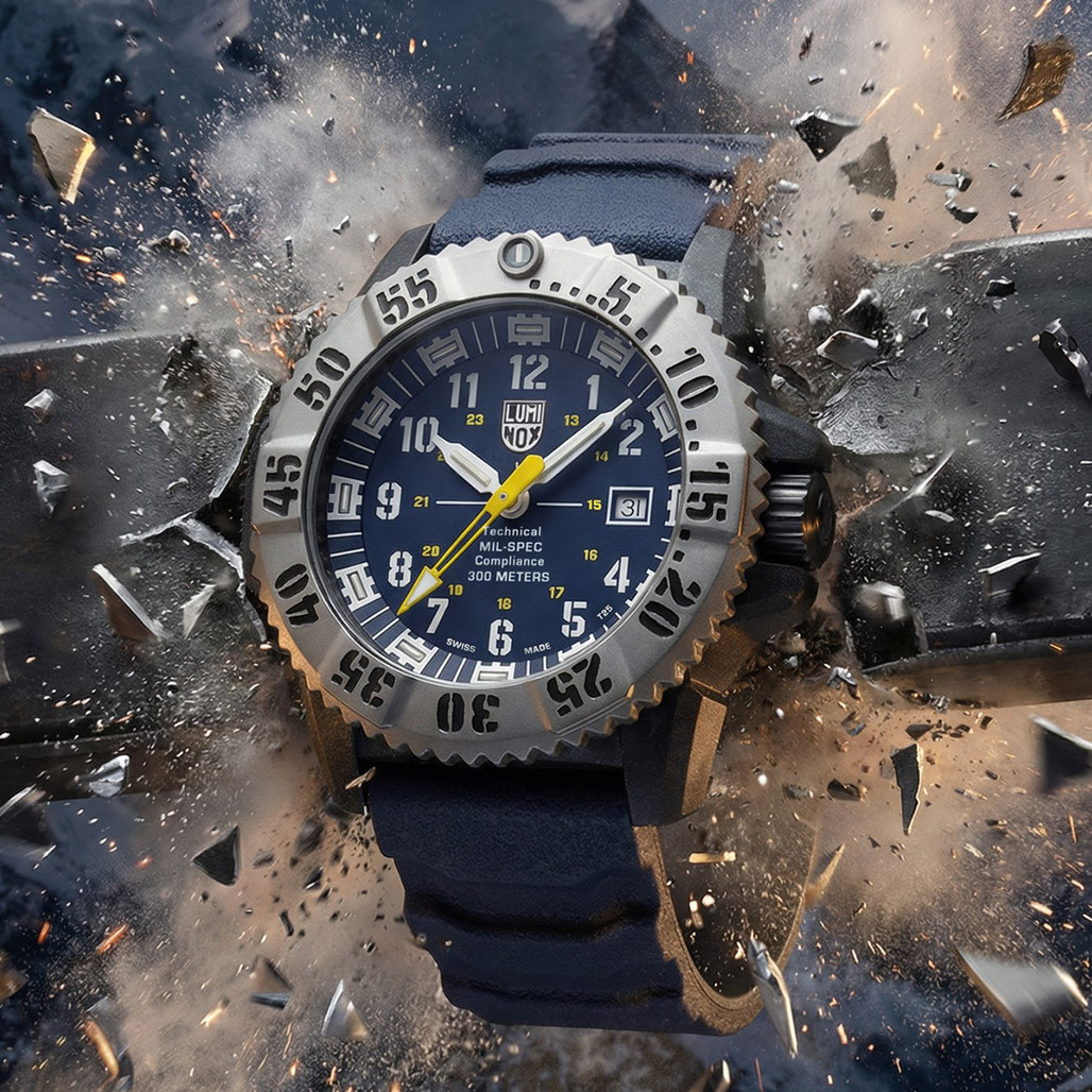Luminox MIL-SPEC 3350 Series with Blue Dial #XL.3355.2 Luminox MIL-SPEC 3350 Series with Blue Dial #XL.3355.2