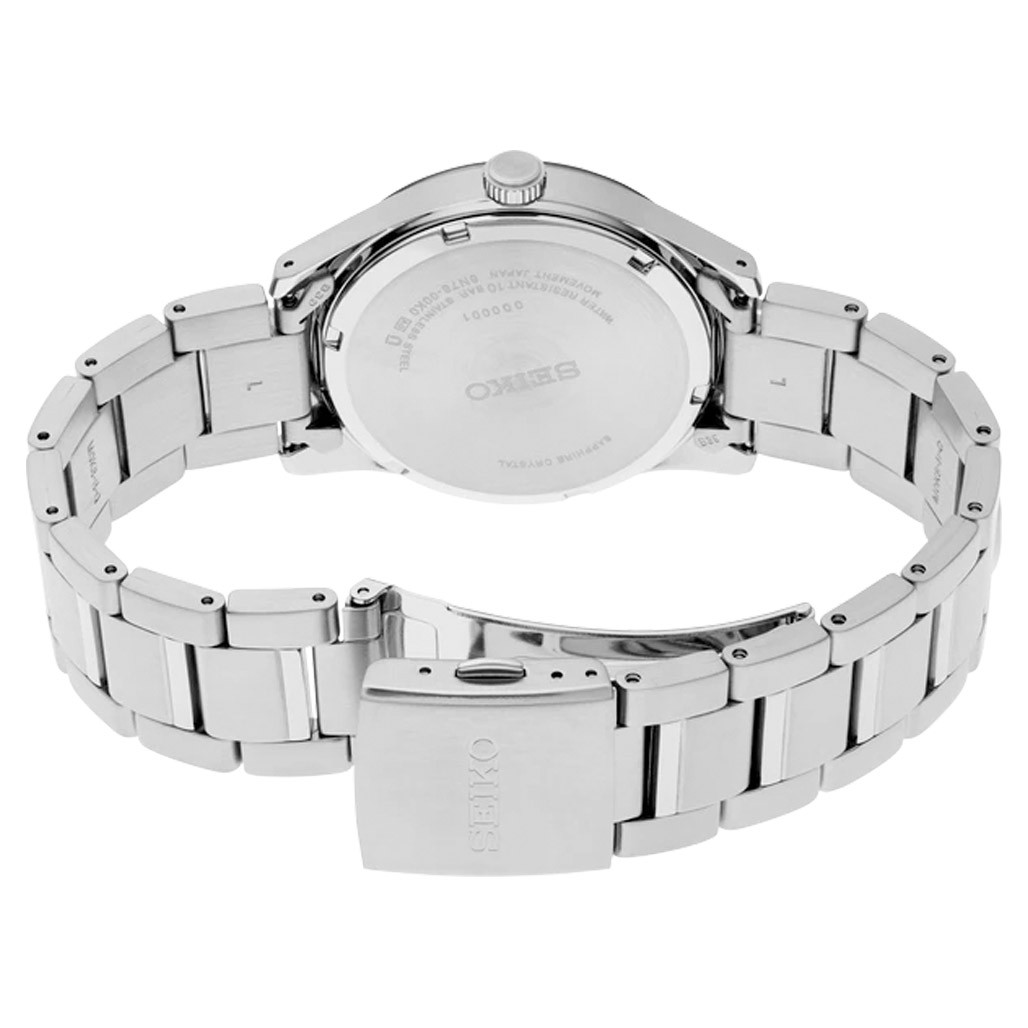 Seiko Essentials Big Date Watch with Blue Dial #SUR559