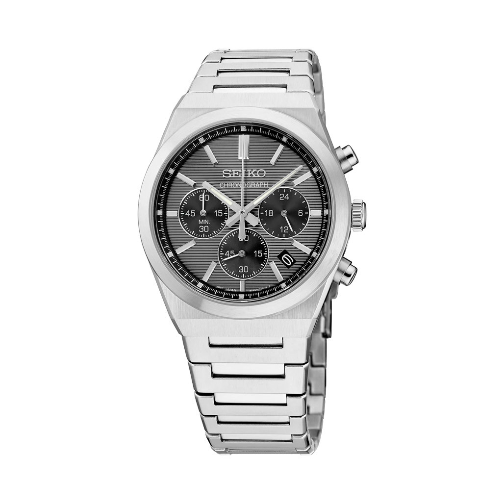 Seiko Essentials Sport Chronograph with Grey Dial #SSB455