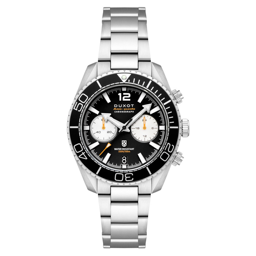 ジャンクウォーズ2035('90米) Duxot Tiburon Meca-Quartz Chronograph in Eclipse Black #DX-2062-33