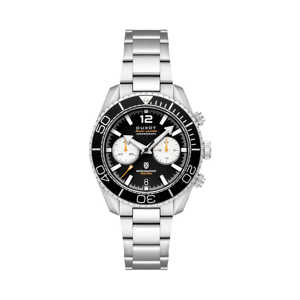 Duxot Tiburon Meca-Quartz Chronograph in Eclipse Black #DX-2062-33
