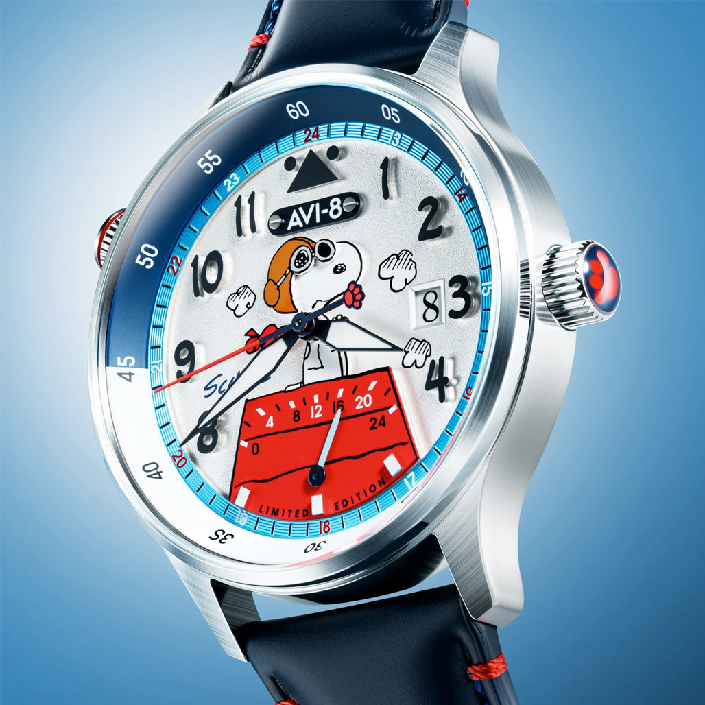 AVI-8 Hawker Hurricane McKellar Dual Time Peanuts Aero Blue #AV