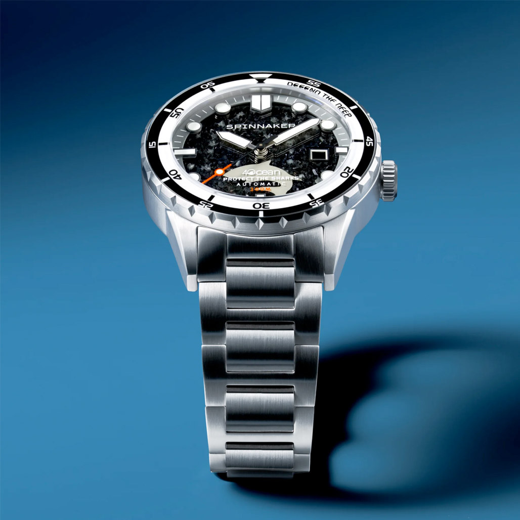 Spinnaker 4ocean Limited Edition Hass Watch with Shark Dial #SP