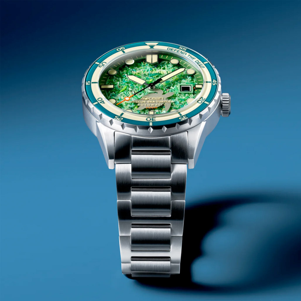 Spinnaker 4ocean Limited Edition Hass Watch with Sea Turtle Dial