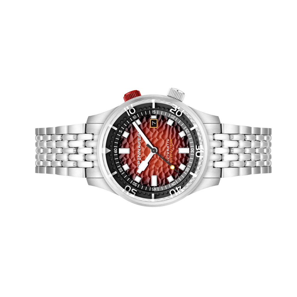 Spinnaker Bradner Automatic Dive Watch with Scarlet Horizon Dial