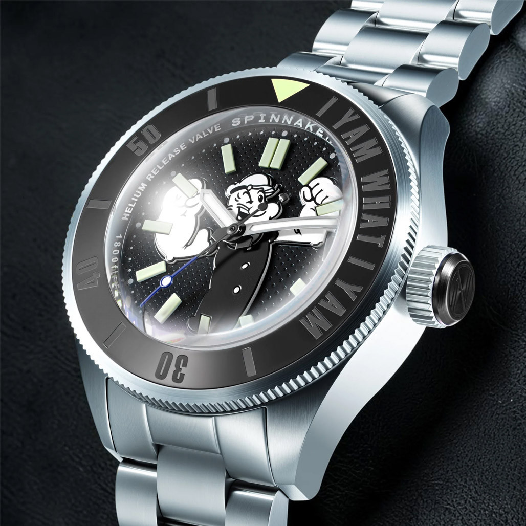 Spinnaker x Popeye Piccard Forearm Fury in Barnacle Black #SP-5173-11