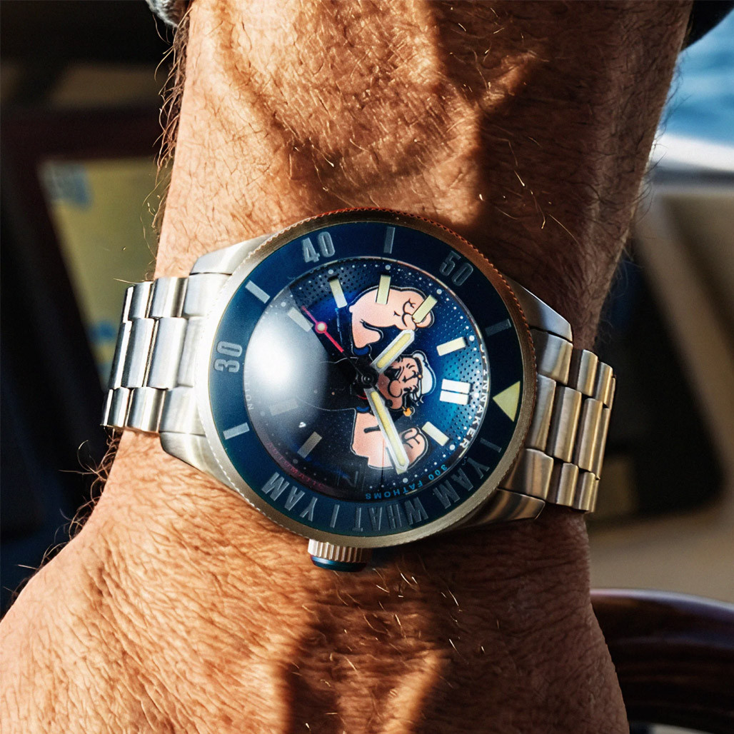 Spinnaker x Popeye Piccard Forearm Fury in Buoy Blue #SP-5173-22
