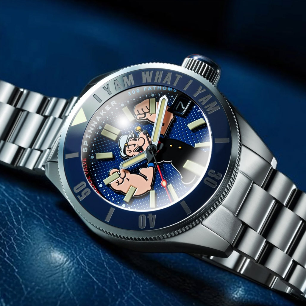 Spinnaker x Popeye Piccard Forearm Fury in Buoy Blue #SP-5173-22