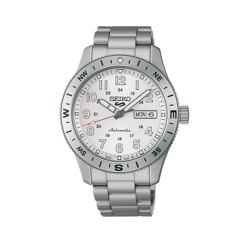 Seiko 5 Sports Field Series with Silver-White Dial #HDB007