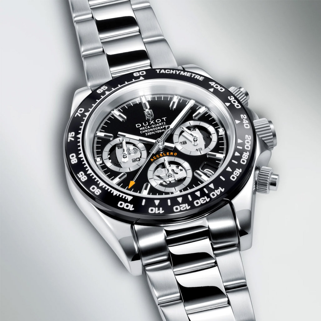 Duxot Accelero Chronograph Skeleton Edition Carbon Twilight #DX