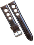 Horween Leather Rally Sport Strap with Stainless Steel Buckle #INS-HOR-Rally81