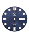 Dark Blue Dial with SuperLuminova for Seiko 7S26, NH36 and 4R36 Movements #D08