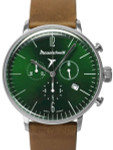 Messerschmitt Bauhaus Swiss Quartz Chronograph Watch with 12-Hr Totalizer #ME-4H184
