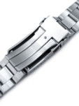 Strapcode 20mm Super-O 3D "Boyer" Stainless Steel Watch Bracelet for Seiko Alpinist SARB017, V-Clasp #SS201820B065