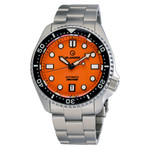 Islander Automatic Dive Watch with Orange Dial and Luminous Ceramic Bezel Insert #ISL-07