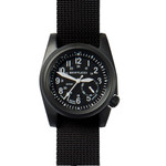 Bertucci A-2S Ballista 40mm Black ION Stainless Steel Watch with Sapphire Crystal #11086