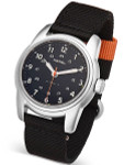 HEMEL 24 Automatic Military-Styled Watch Bead Blasted Case and Sapphire Crystal #HM1B