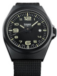 Traser P59 Essential M Black Dial Watch w/Trigalight + SuperLuminova #108218