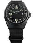 Traser P59 Essential M Black Dial Watch w/Trigalight + SuperLuminova #108218
