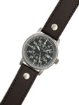 Aristo Type-B Dial Swiss Automatic Pilot's Watch, Sandblasted Case #3H32N