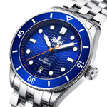 PHOIBOS Wave Master 300-Meter Automatic Dive Watch with AR Sapphire Crystal #PY010B