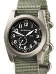 Bertucci  A-11T Americana Titanium Watch with Defender Drab Nylon Strap #13334