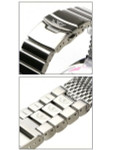 Squale 22mm Deluxe Stainless Steel Mesh Bracelet #2002-Mesh-S (22mm)