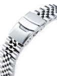 Strapcode 22mm Super-J "Louis" 316L Stainless Steel Watch Bracelet for Seiko New Turtle Watches #SS221803B046